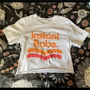 Instant Babe Cropped T-Shirt